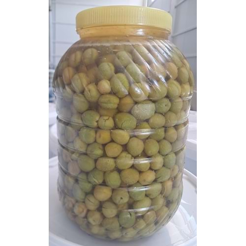 Salamura Halhalı Kırma Yeşil Zeytin ( 3 Kg lık ) - 5 Adet